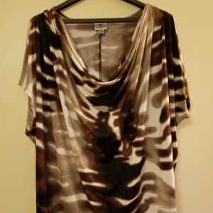 Dress Top w/Scoop Neck